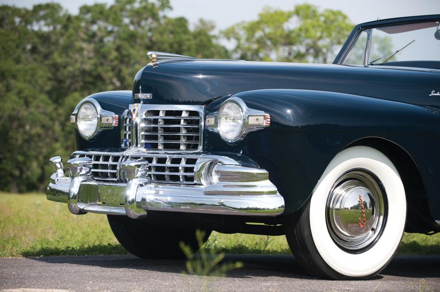  Lincoln Continental Cabriolet Black 1948 года  (фото 15 из 22)